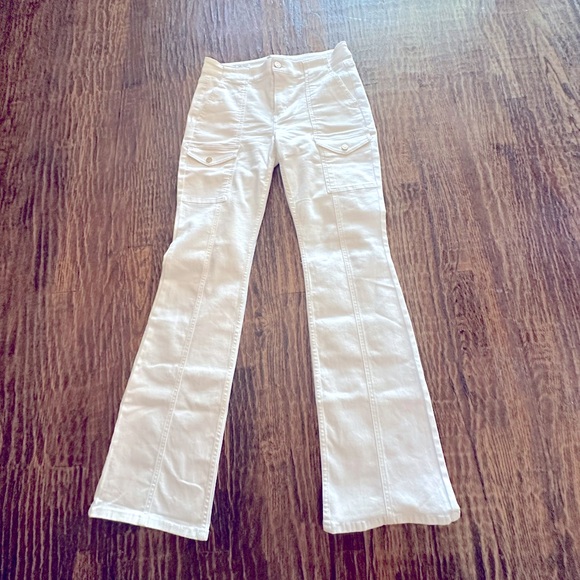NWOT WHBM High Rise Skinny White Jeans-Size 6 - Picture 2 of 9